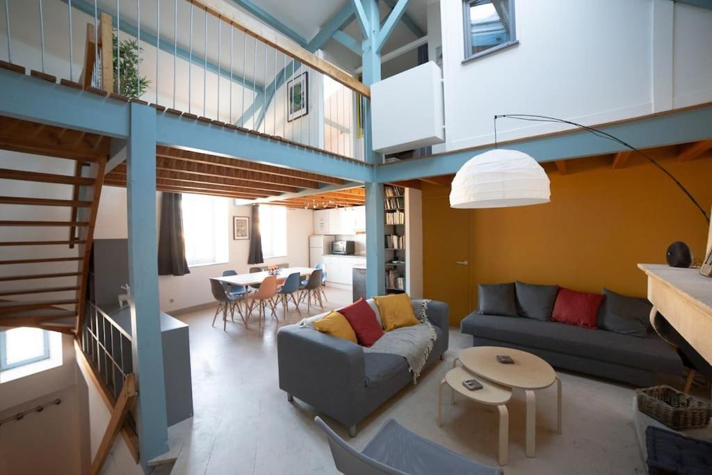 Maison Type Loft - Avec Parking En Plein Centre La Rochelle  Exterior foto